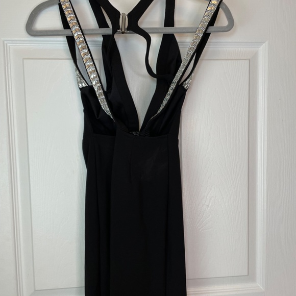 Women’s Fashion Nova  Black Jumpsuit- Great Condition! 16" bust 33 inseam - Picture 6 of 6